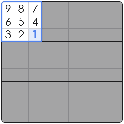 sudoku packing method
